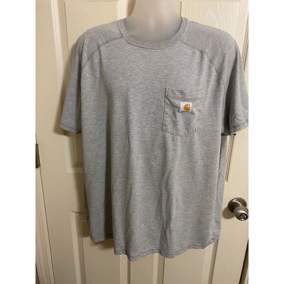 Carhartt Other - Carhartt Classic Gray Cotton T-Shirt with Chest Pocket‎ Casual Workwear XL